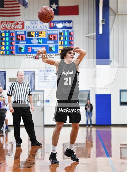 Thumbnail 1 in Ector vs Graford (UIL 1A Regional Quarterfinals) photogallery.