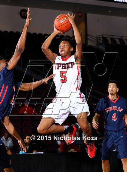 Thumbnail 3 in Findlay Prep vs. Victory Prep (Tarkanian Classic) photogallery.