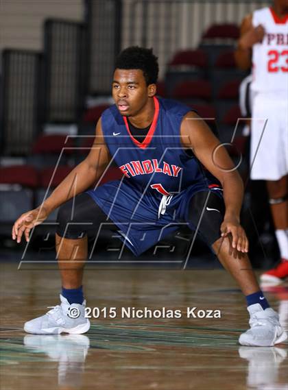 Thumbnail 1 in Findlay Prep vs. Victory Prep (Tarkanian Classic) photogallery.