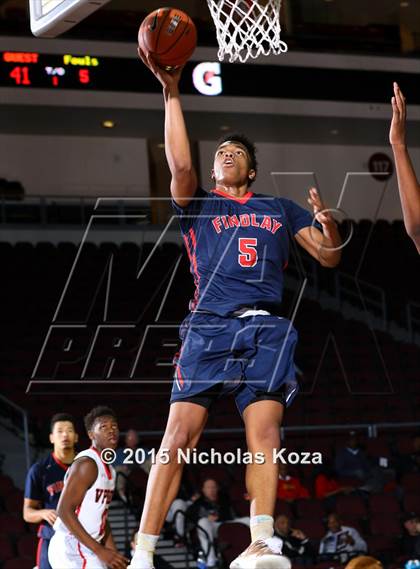 Thumbnail 2 in Findlay Prep vs. Victory Prep (Tarkanian Classic) photogallery.