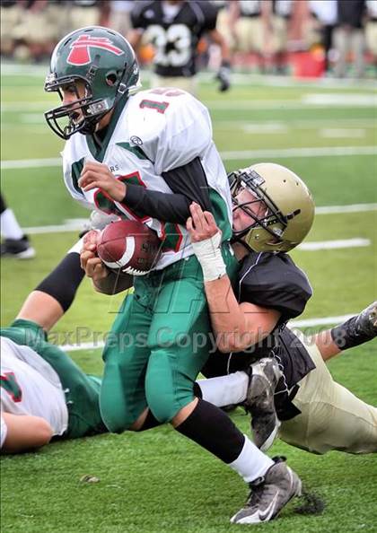 Thumbnail 2 in Sacred Heart-Griffin vs. Lincoln photogallery.