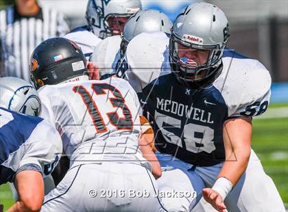 Thumbnail 2 in McDowell vs. Cathedral Prep photogallery.