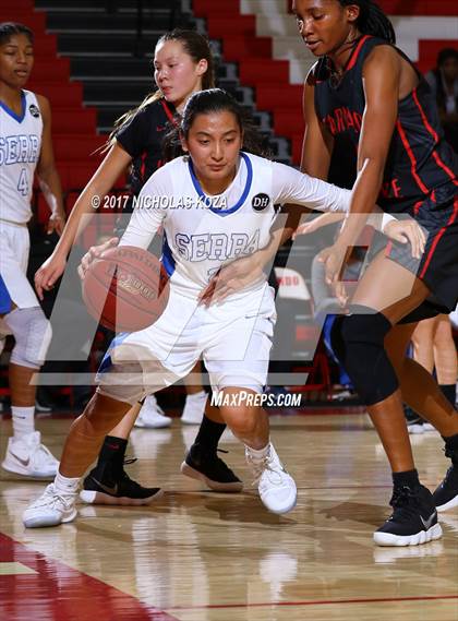 Thumbnail 3 in Serra vs. Harvard-Westlake (Battle at the Beach) photogallery.