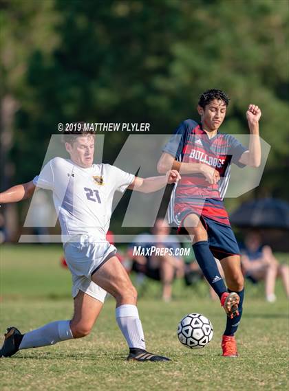 Thumbnail 1 in Terry Sanford vs. Jack Britt (Battle for the Bell) photogallery.