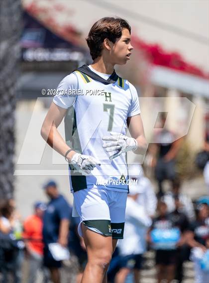 Thumbnail 1 in Holtville vs Poway (SDSU 7 on 7 Tournament) photogallery.