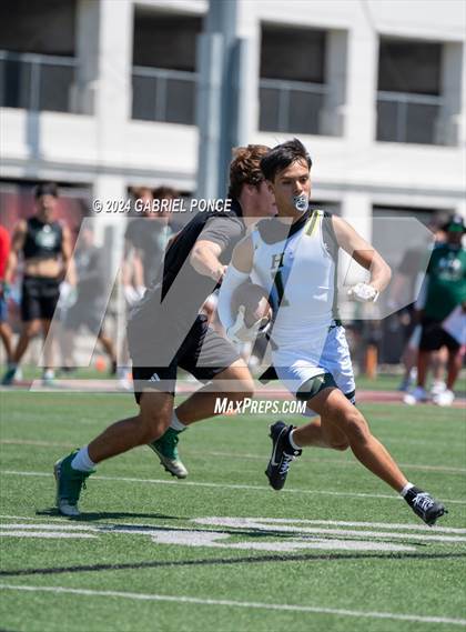 Thumbnail 1 in Holtville vs Poway (SDSU 7 on 7 Tournament) photogallery.