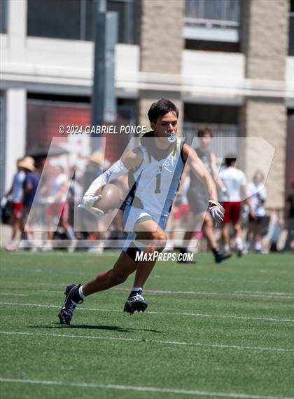 Thumbnail 3 in Holtville vs Poway (SDSU 7 on 7 Tournament) photogallery.