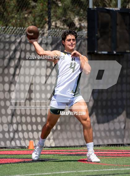 Thumbnail 1 in Holtville vs Poway (SDSU 7 on 7 Tournament) photogallery.