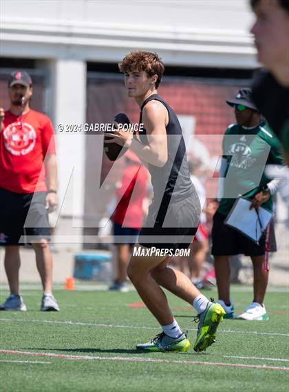 Thumbnail 3 in Holtville vs Poway (SDSU 7 on 7 Tournament) photogallery.