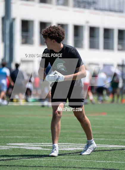 Thumbnail 1 in Holtville vs Poway (SDSU 7 on 7 Tournament) photogallery.