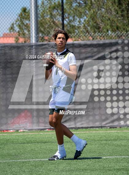 Thumbnail 3 in Holtville vs Poway (SDSU 7 on 7 Tournament) photogallery.