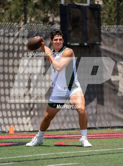 Thumbnail 2 in Holtville vs Poway (SDSU 7 on 7 Tournament) photogallery.