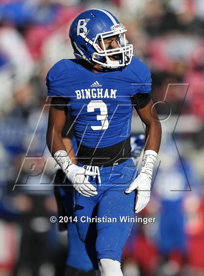 Thumbnail 3 in Bingham vs. American Fork (UHSAA 5A Final)  photogallery.