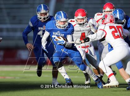 Thumbnail 2 in Bingham vs. American Fork (UHSAA 5A Final)  photogallery.