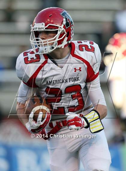 Thumbnail 3 in Bingham vs. American Fork (UHSAA 5A Final)  photogallery.
