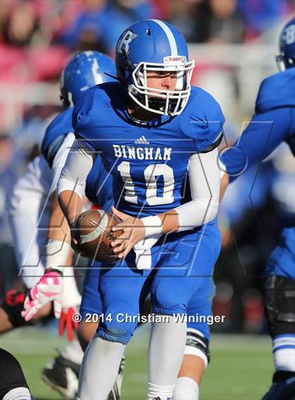 Thumbnail 1 in Bingham vs. American Fork (UHSAA 5A Final)  photogallery.