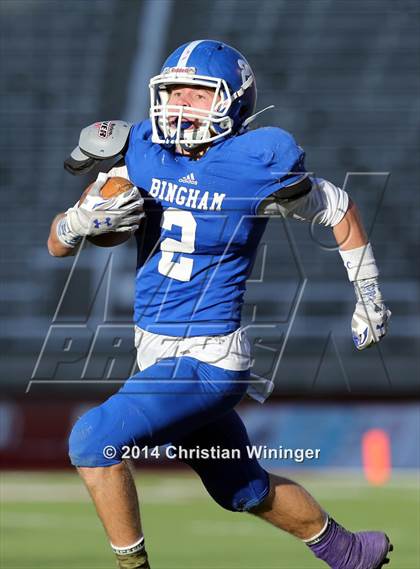 Thumbnail 2 in Bingham vs. American Fork (UHSAA 5A Final)  photogallery.