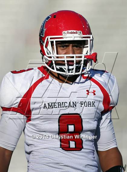 Thumbnail 2 in Bingham vs. American Fork (UHSAA 5A Final)  photogallery.