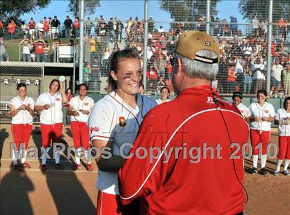 Thumbnail 3 in Whittier Christian vs. South Hills (CIF SS D5 Final) photogallery.