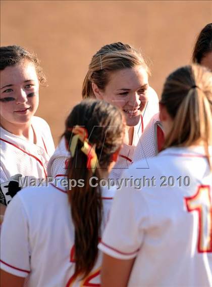 Thumbnail 3 in Whittier Christian vs. South Hills (CIF SS D5 Final) photogallery.