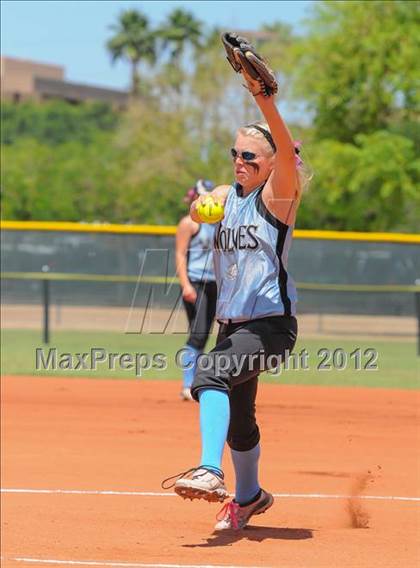 Thumbnail 2 in Estrella Foothills vs. Empire (AIA D3 Quarterfinals) photogallery.