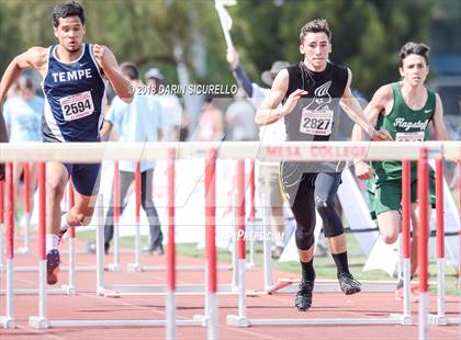 Thumbnail 2 in AIA Track & Field Preliminaries (Boys 100/110 Meter Hurdles) photogallery.