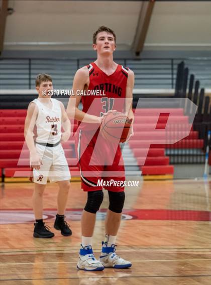 Thumbnail 2 in Rainier vs. Orting (South Sound Classic) photogallery.