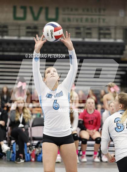 Thumbnail 3 in Sky View vs. Logan (UHSAA 4A First Round Playoff) photogallery.