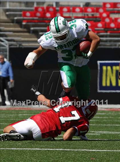 Thumbnail 3 in Dublin Coffman vs. Westerville South (Kirk Herbstreit National Kickoff Classic) photogallery.