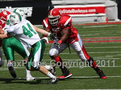 Thumbnail 3 in Dublin Coffman vs. Westerville South (Kirk Herbstreit National Kickoff Classic) photogallery.