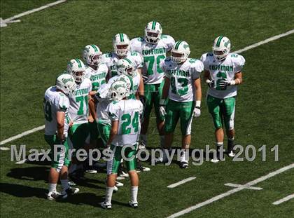 Thumbnail 1 in Dublin Coffman vs. Westerville South (Kirk Herbstreit National Kickoff Classic) photogallery.