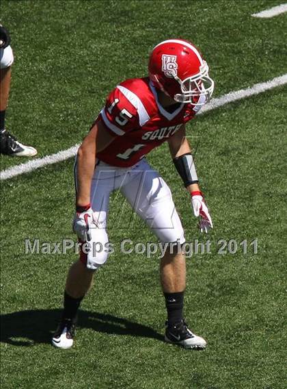 Thumbnail 1 in Dublin Coffman vs. Westerville South (Kirk Herbstreit National Kickoff Classic) photogallery.