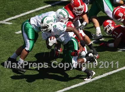 Thumbnail 3 in Dublin Coffman vs. Westerville South (Kirk Herbstreit National Kickoff Classic) photogallery.