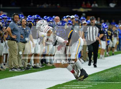 Thumbnail 1 in Dunham @ St. Charles Catholic (LHSAA Div III Select Final) photogallery.