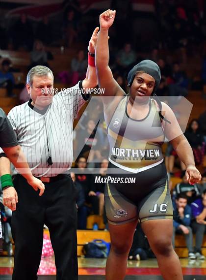 Thumbnail 2 in Ayala Girls Wrestling Tournament (Championship matches) photogallery.