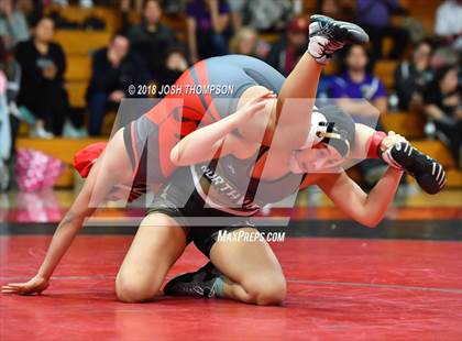 Thumbnail 3 in Ayala Girls Wrestling Tournament (Championship matches) photogallery.