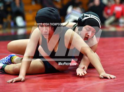 Thumbnail 1 in Ayala Girls Wrestling Tournament (Championship matches) photogallery.