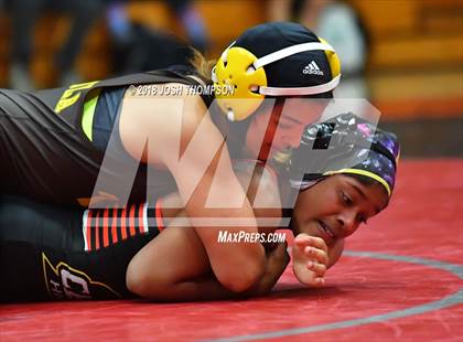 Thumbnail 3 in Ayala Girls Wrestling Tournament (Championship matches) photogallery.