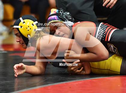 Thumbnail 1 in Ayala Girls Wrestling Tournament (Championship matches) photogallery.