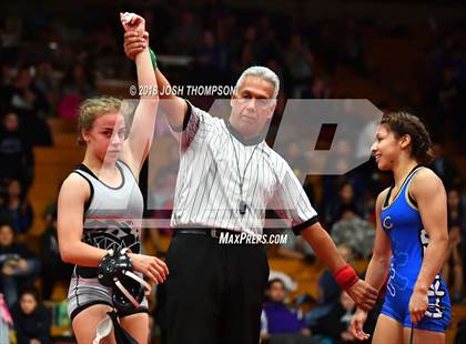 Thumbnail 3 in Ayala Girls Wrestling Tournament (Championship matches) photogallery.