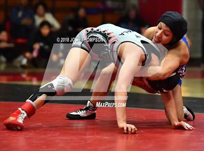 Thumbnail 1 in Ayala Girls Wrestling Tournament (Championship matches) photogallery.