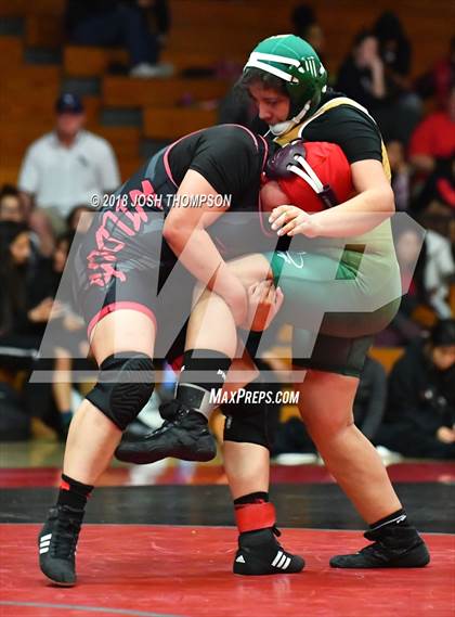 Thumbnail 1 in Ayala Girls Wrestling Tournament (Championship matches) photogallery.