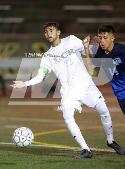 Thumbnail 1 in El Camino Real vs. Sylmar (Ralph Brandt Tournament) photogallery.