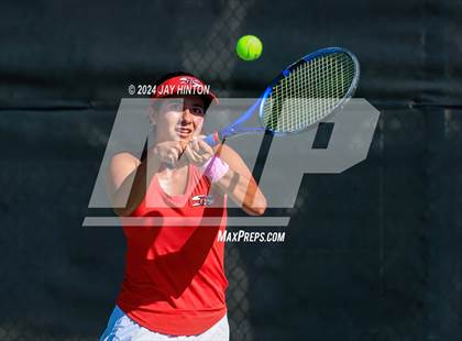 Thumbnail 2 in Sharyland vs Wylie (UIL 5A Tennis Semifinal) photogallery.