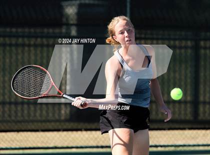 Thumbnail 3 in Sharyland vs Wylie (UIL 5A Tennis Semifinal) photogallery.
