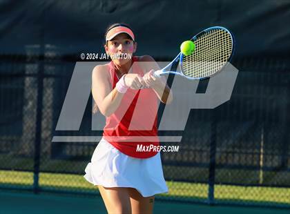 Thumbnail 2 in Sharyland vs Wylie (UIL 5A Tennis Semifinal) photogallery.
