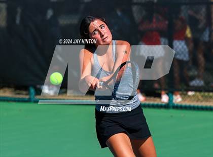 Thumbnail 3 in Sharyland vs Wylie (UIL 5A Tennis Semifinal) photogallery.
