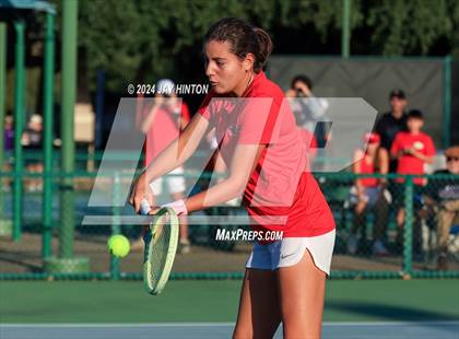 Thumbnail 1 in Sharyland vs Wylie (UIL 5A Tennis Semifinal) photogallery.