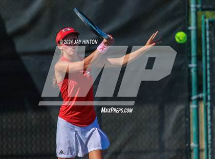 Thumbnail 2 in Sharyland vs Wylie (UIL 5A Tennis Semifinal) photogallery.