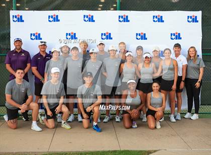 Thumbnail 3 in Sharyland vs Wylie (UIL 5A Tennis Semifinal) photogallery.
